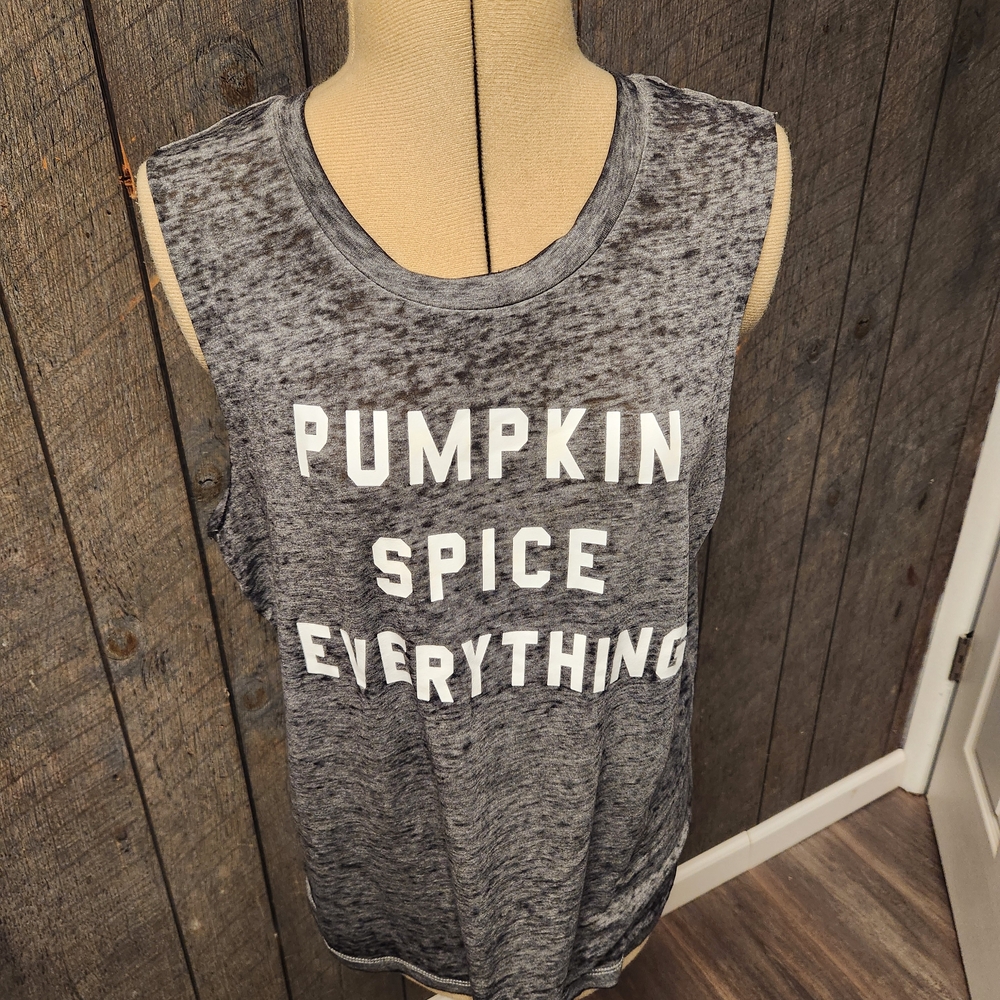 Pumpkin Spice Everything Tee - Fifth Sun Charcoal